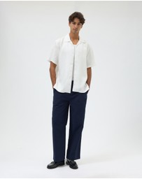 AERE - Vale Relaxed Pleated Pants