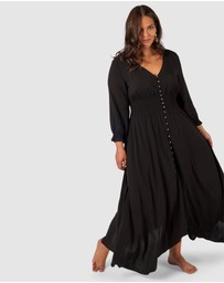 The Poetic Gypsy - Brown Sugar Maxi Dress
