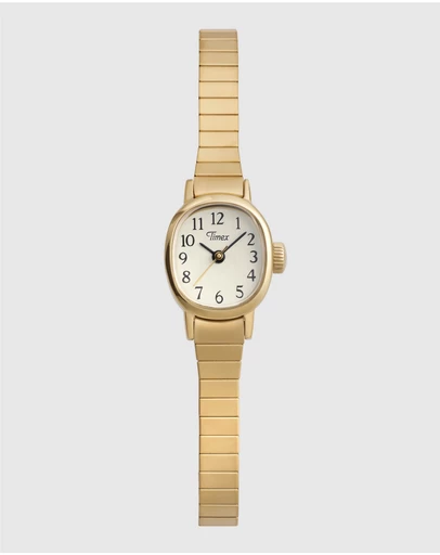 TIMEX - Cavatina® Mini 17mm Stainless Steel Expansion Band Watch