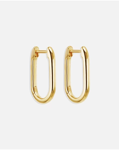 By Charlotte - Gold Journey Hoops