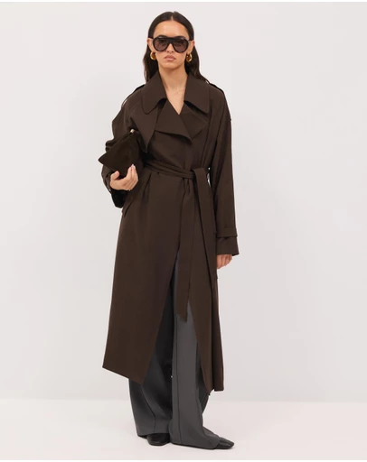 Calli - Karise Relaxed Trench Coat
