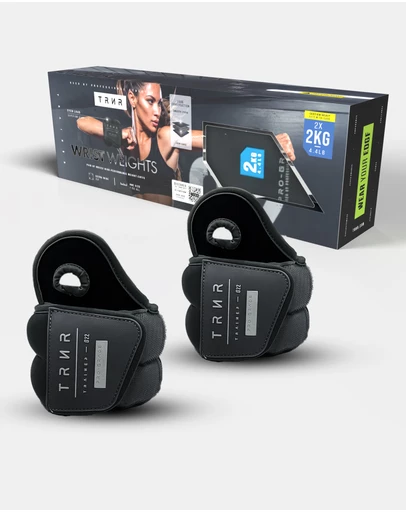 TRNR - Wrist Weights 2kg Pair