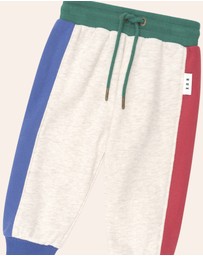 Huxbaby - Colour Block Splice Trackpants - Babies-Kids