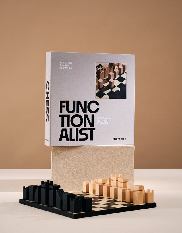 Printworks - Printworks Wood Chess - The Functionalist