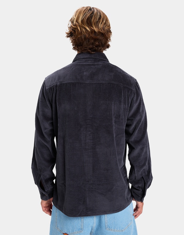Quiksilver - Mens Venturo Cord Long Sleeve Shirt