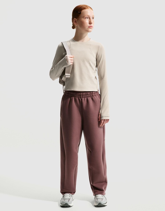Nike - MAVN Dri-FIT Ribbed Long-Sleeve Top - Teens