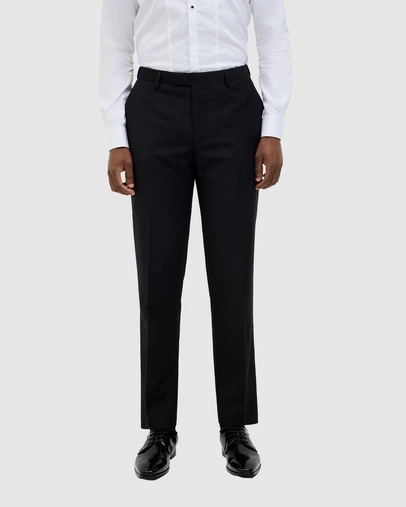 Politix - Peter Black Tie Chintz Tuxedo Pant