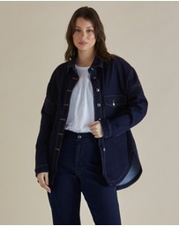 Betty Basics - Cherry Denim Shirt