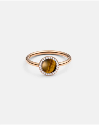 Daniel Wellington - Audrey Ring Tiger Eye
