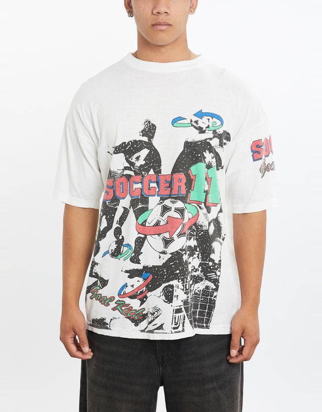 Vintage by The Real Deal - Pre Loved - Vintage 90s Soccer Tee
