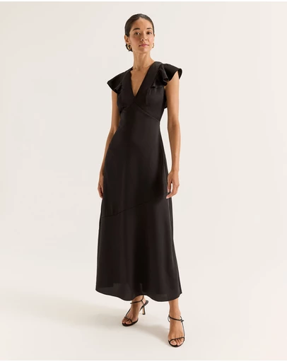 Review - Montreal Flounce Sleeve Dress