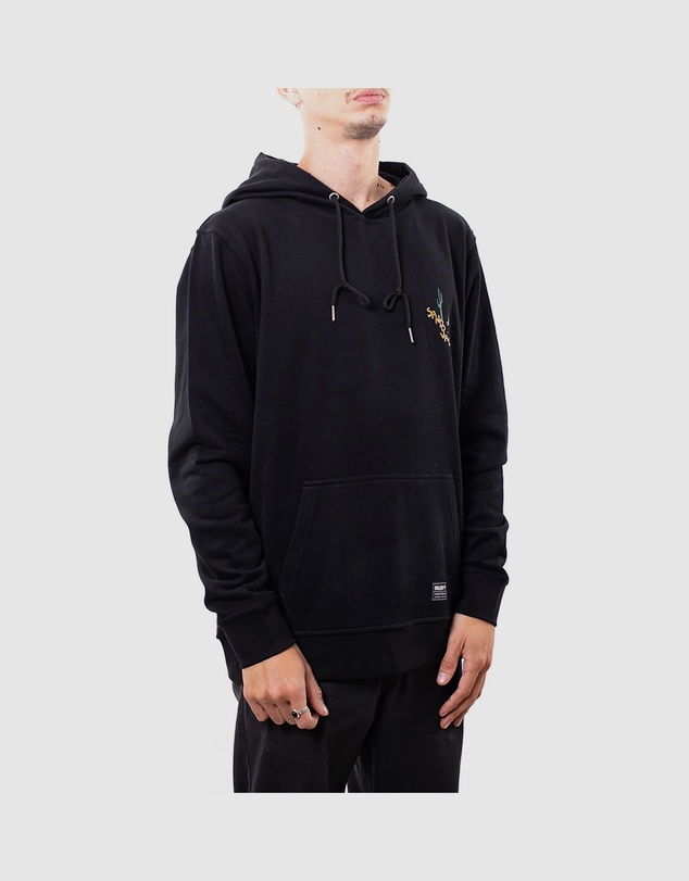 Fallen Footwear - Fallen Footwear Men Hoodie Tommy Sandoval Jumper Regular Fit Black/Yellow