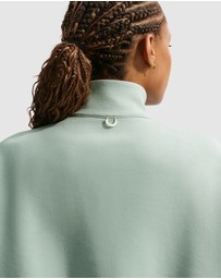 Nike - 24.7 ImpossiblySoft Dri-FIT Oversized 1/2-Zip Top