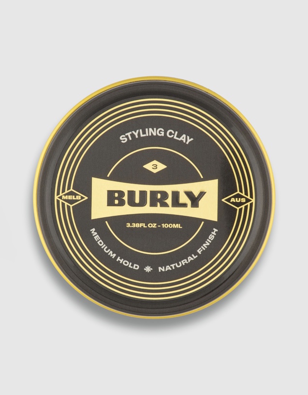 BURLY - Beard & Styling Pack - #3 Clay - Medium Hold