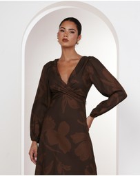 Pilgrim - Coco Wrap Front Maxi Dress