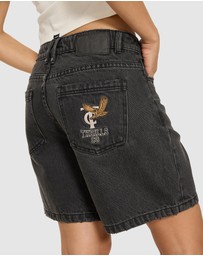Thrills - Billie Low Rise Baggy Embro Shorts