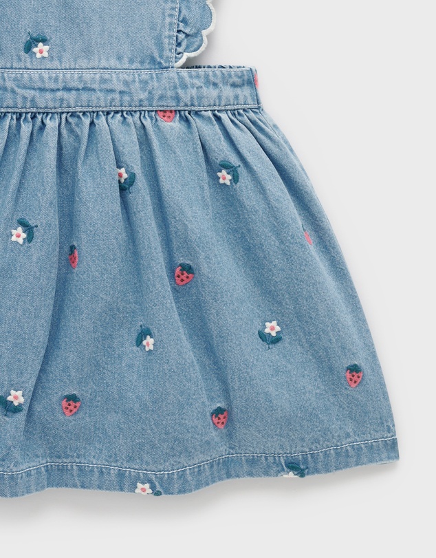 Purebaby - Embroidered Pinnie-Kids-Babies