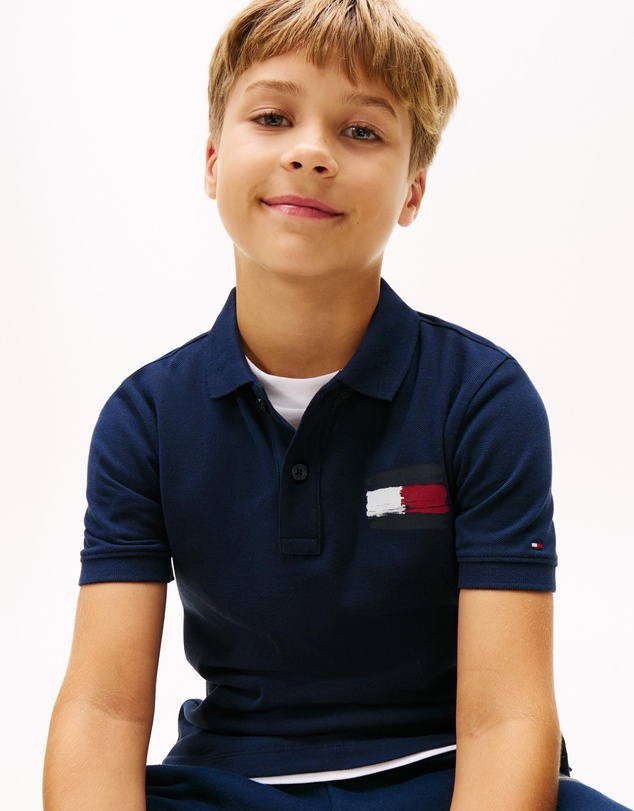 Tommy Hilfiger - Tommy Flag Polo - Kids