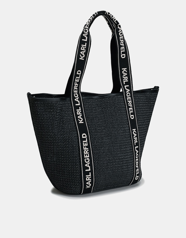 Karl Lagerfeld - K/Essential Raffia Tote Bag