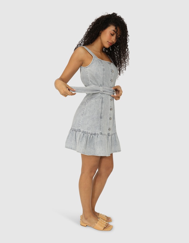 Belle & Bloom - Reunite Denim Mini Dress