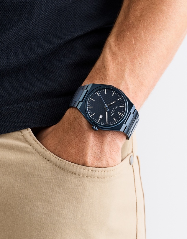 Ted Baker - Barteen IP 40mm Blue Bracelet Watch