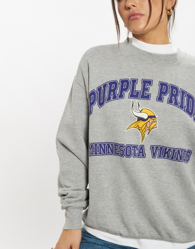 Vintage by The Real Deal - Pre Loved - 1998 NFL Minnesota Vikings Sweatshirt