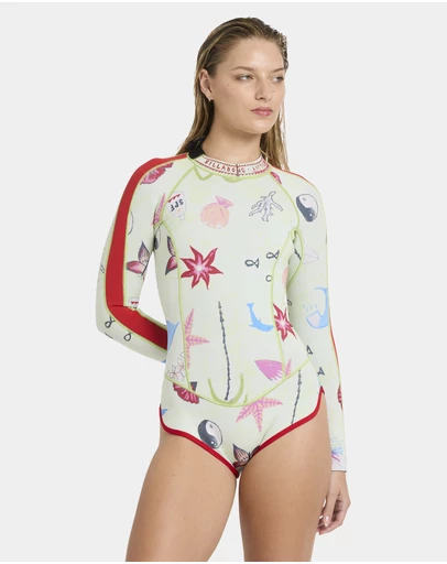 Billabong - Womens Glider Back Zip Springsuit