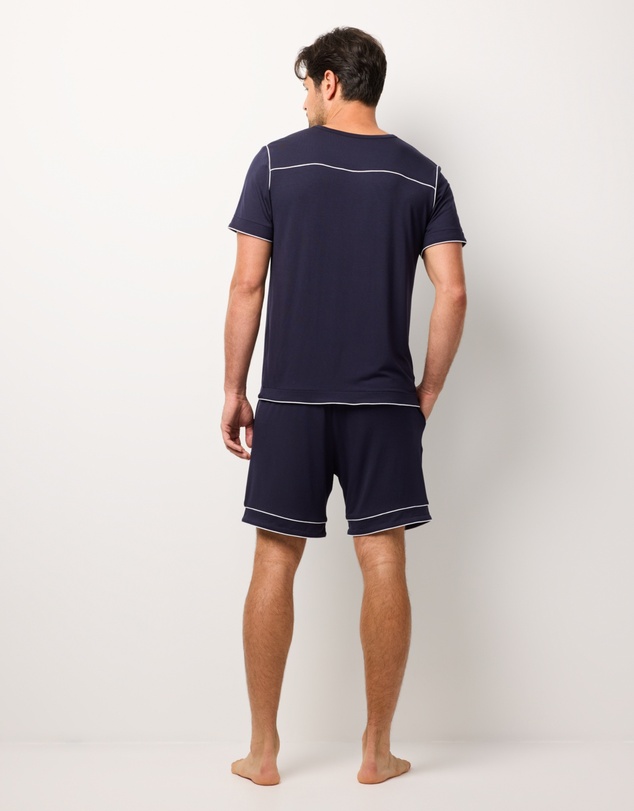 Wanderluxe Sleepwear - Nox TENCEL Modal Boxer Shorts & T-Shirt