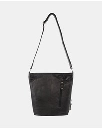 Milleni - Milleni Ladies Nappa Leather Crossbody Bag