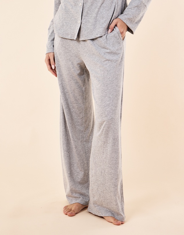 Papinelle - Jada Organic Cotton Knit Button Front PJ