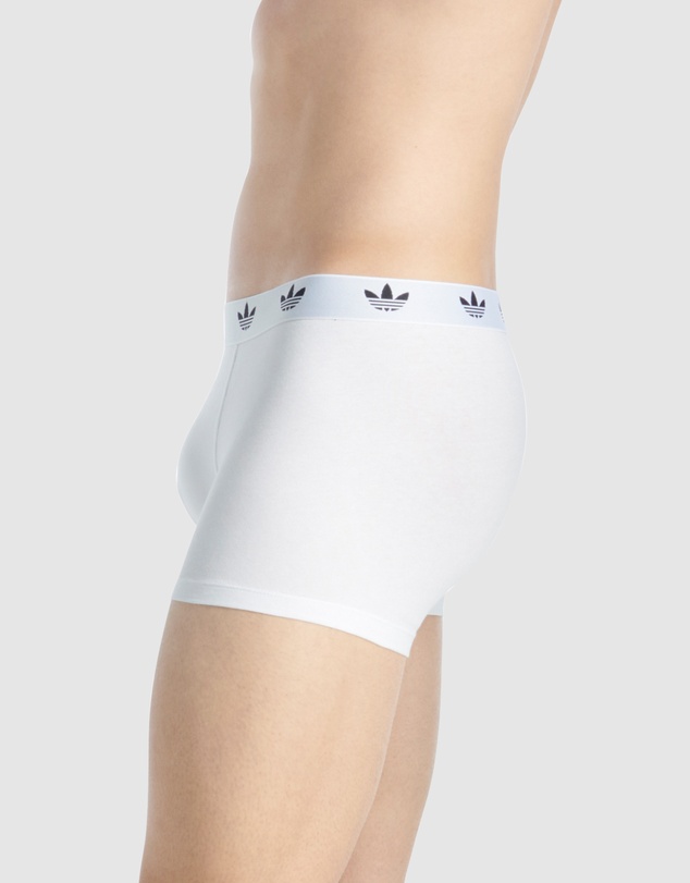 adidas Originals - 3 Pack Comfort Flex Cotton Trunk Underwear