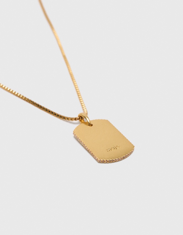 Maje - Astro Plaque Necklace