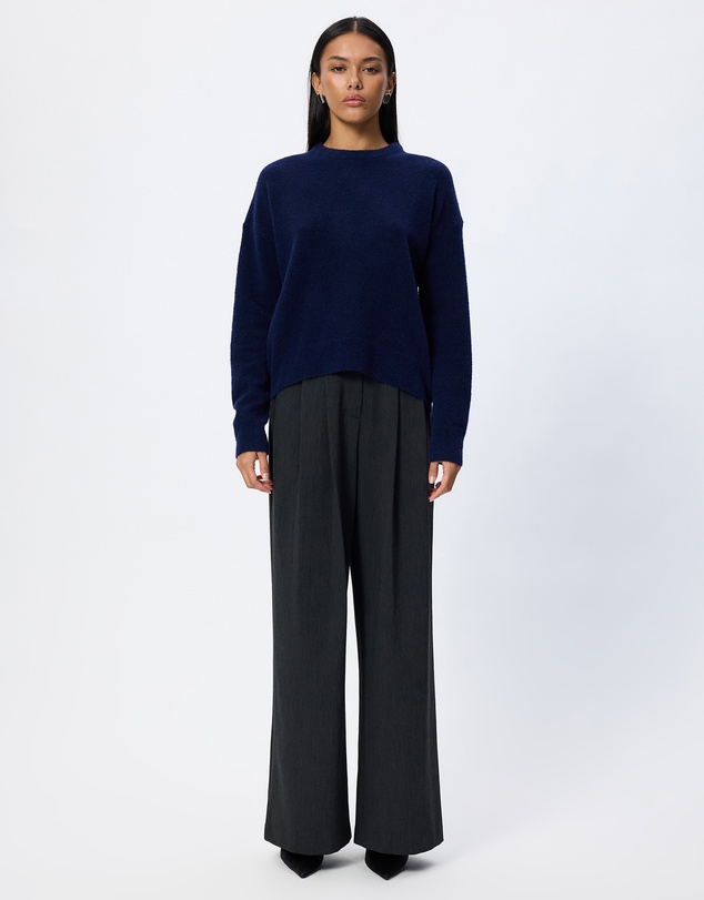 Lindsay Nicholas New York - Varsity Sweater (W Snood)