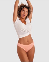 Bras N Things - Body Bliss Brazilian Knicker - Light Coral