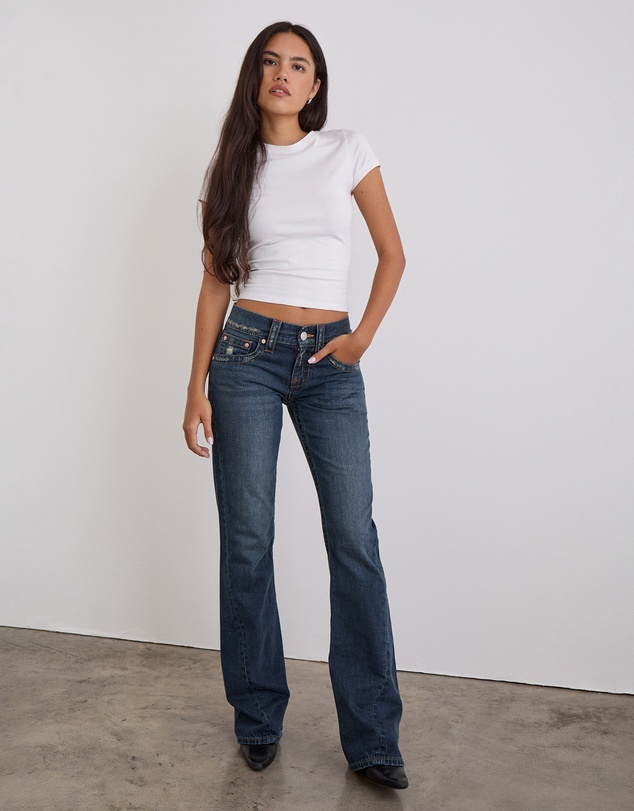 Motel Rocks - Low Rise Seam Jeans