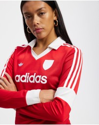 adidas Originals - Graphic Football Long Sleeve With Collar