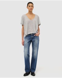 Neuw - Girlfriend Deep V Tee