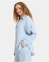 Roxy - Womens Morning Time Long Sleeve Shirt