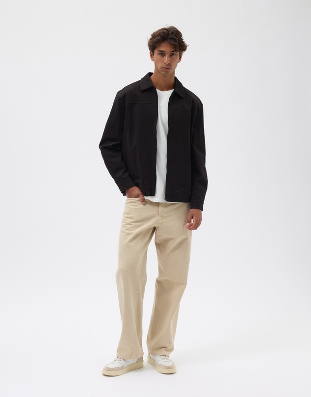AERE - Organic Cotton Twill Trucker Jacket