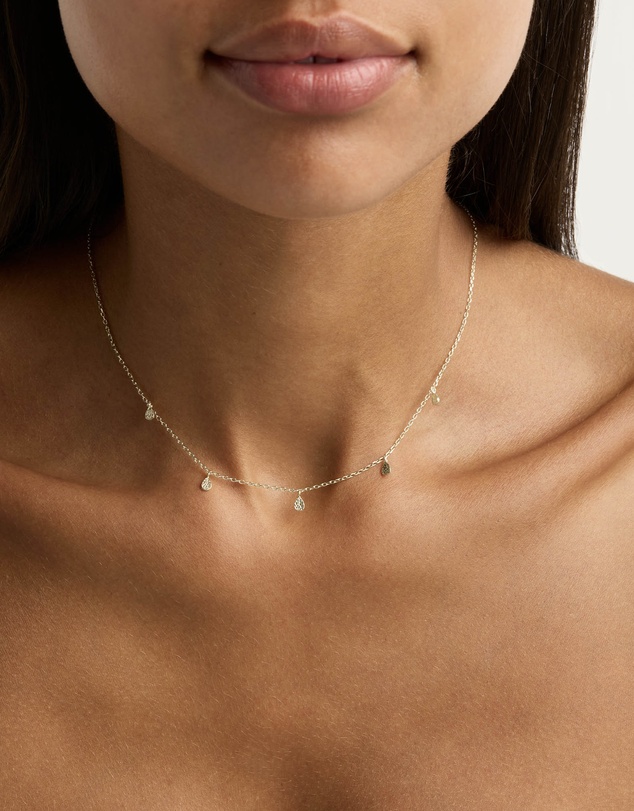 By Charlotte - Silver Grace Choker