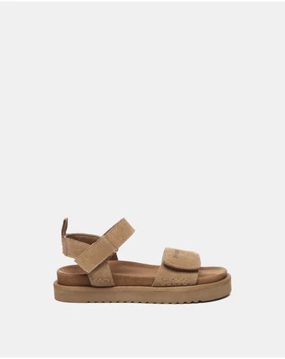 EVERAU - EverAU Ugg Carla Cow Suede Upper Sandals