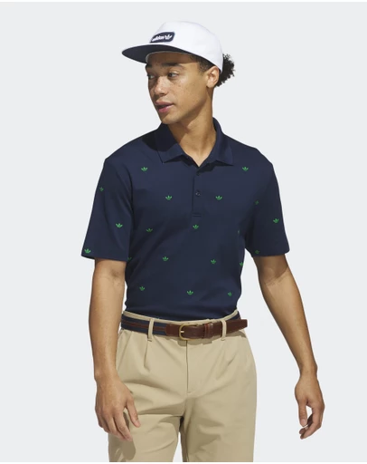 adidas Originals - Originals Printed Trefoil Polo Shirt Mens