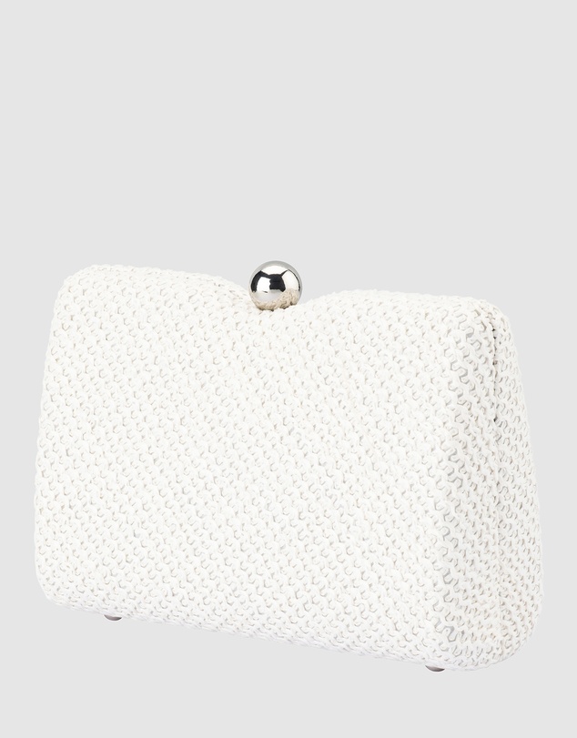 Olga Berg - Birdie Textural Handle Bag