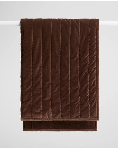 Country Road - Marlon Cotton Sherpa Throw