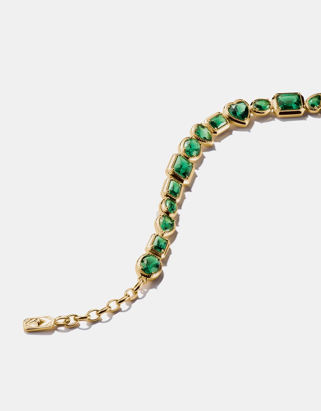 THOMAS SABO - THOMAS SABO Elyndra Bracelet with Green Stones