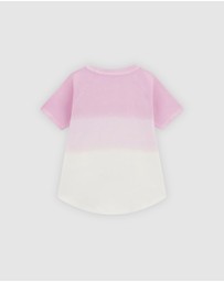 GUESS - High Low Dip Dye T-Shirt