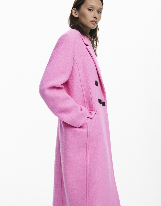 Desigual - Double-breasted Coat with buttons