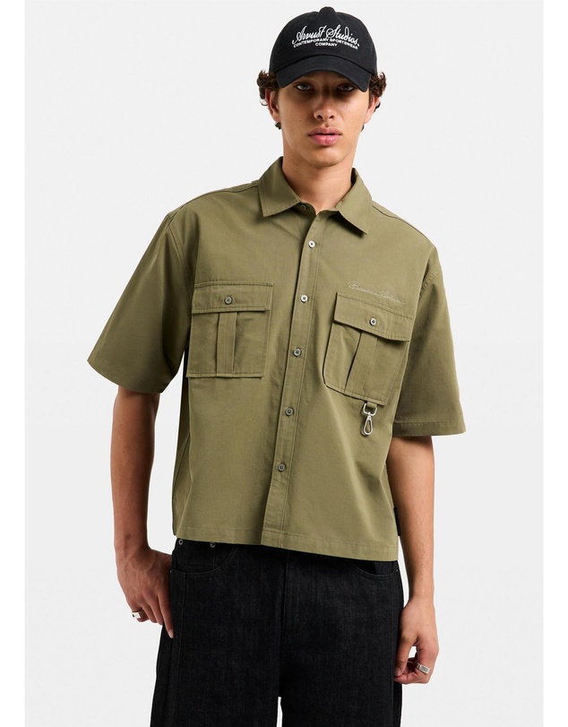 Black Noise White Rain - Gospel Short Sleeve Shirt