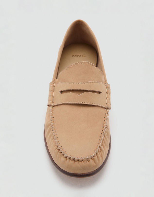 M.N.G - Nubuck Leather Moccasins