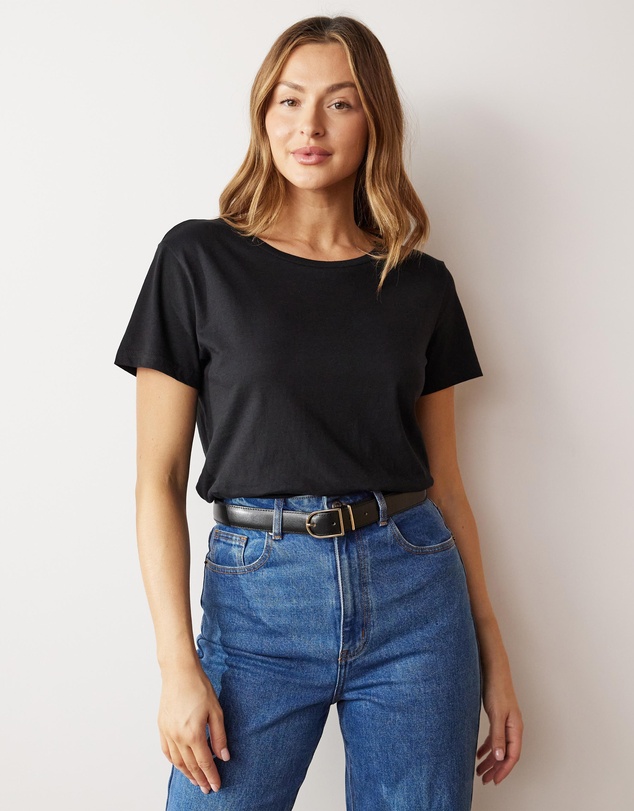 Atmos&Here - Organic Cotton Crew Neck Tee